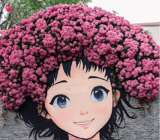  志丹墙体彩绘-网红墙打卡