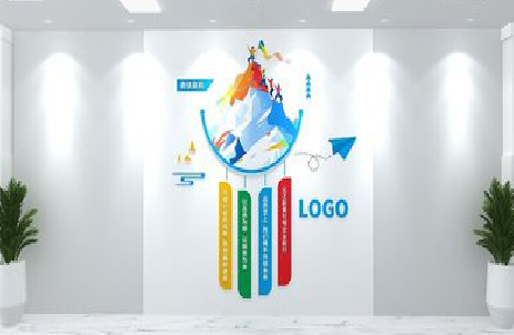  志丹公司企业形象墙的工艺材料有哪些？